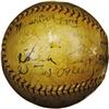 Image 4 : 1934 Babe Ruth, Tris Speaker and More Signed Bas