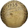 The Earliest Known Satchel Paige Single Signed B