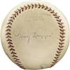 Image 2 : Circa 1935 Hall of Famers Multi-Signed Baseball