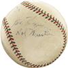 Image 4 : Circa 1935 Hall of Famers Multi-Signed Baseball