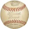 Image 2 : 1940's Cy Young Signed Baseball