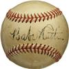 Image 1 : 1947 Babe Ruth Single Signed Baseball, PSA EX 5.