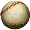 1950's Tris Speaker Signed Baseball