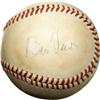 Image 1 : 1950's Bill Veeck Single Signed Baseball. Baseba