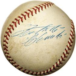 Late 1960's Roberto Clemente Single Signed Baseb