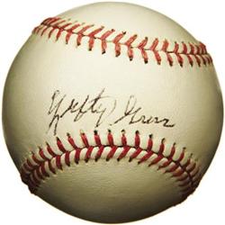1970's Lefty Grove Signed Baseball. One of the