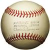 Image 2 : 1970's Lefty Grove Signed Baseball. One of the