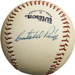 1970's Satchel Paige Single Signed Baseball, PSA