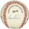 Image 4 : 500 Home Run Club Signed Baseball. Nine of the