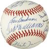 Image 1 : 1980's Hall of Famers Multi-Signed Baseball with