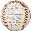 Image 2 : 1980's Hall of Famers Multi-Signed Baseball with