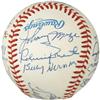 Image 4 : 1980's Hall of Famers Multi-Signed Baseball with