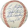 Image 5 : 1980's Hall of Famers Multi-Signed Baseball with