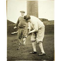 1926 Babe Ruth Signed Photograph. The Babe work