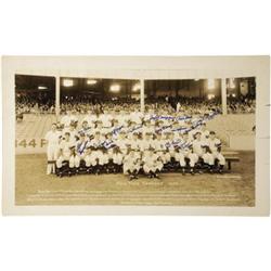 1948 New York Yankees Team Signed Photograph. V