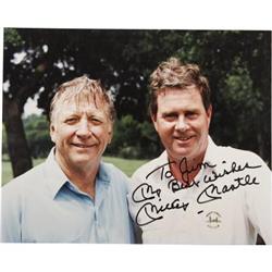 1980's Mickey Mantle Signed Photographs Lot of 2