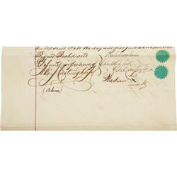 1881 Alexander Cartwright Signed Hawaiian Lease