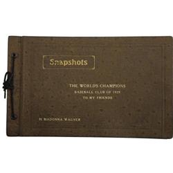 1929 Philadelphia Athletics Team Signed Photos