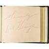 Image 2 : Late 1930's Autograph Book Signed by Babe Ruth,