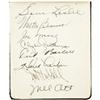 Image 3 : Late 1930's Autograph Book Signed by Babe Ruth,