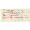 Image 1 : 1957 Jackie Robinson Signed Check. Just two wee