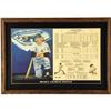 Image 1 : 1980's Mickey Mantle Signed Print to Barry Halpe