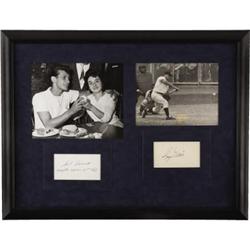 1980's Roger Maris & Sal Durante Signed Index Ca
