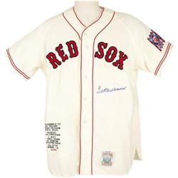 1990's Ted Williams Signed Jersey. Top quality