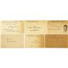 Image 2 : Babe Ruth, Wagner, Johnson Signed GPC's Huge Lot