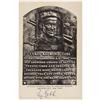 1940's Ty Cobb Signed Black & White Hall of Fame