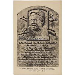 Circa 1950 Tris Speaker Signed Black & White Hal