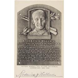 1950's Roderick "Bobby" Wallace Twice Signed Bla