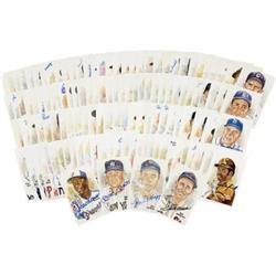 1980's-90's Hall of Famers Signed Perez-Steele P