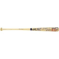 Baseball Hall of Famers Multi-Signed Bat from Ph