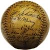 Image 3 : 1927 Washington Senators Team Signed Baseball.