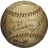 Image 3 : 1931 Tour Japan Team Signed Baseball with Gehrig