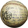 Image 2 : 1932 New York Giants Team Signed Baseball with O