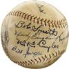 Image 2 : 1932 Chicago Cubs Stars Signed Baseball with Tri