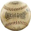 Image 5 : 1932 Chicago Cubs Stars Signed Baseball with Tri