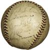 1933 New York Giants Team Signed Baseball. Afte