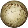 Image 2 : 1930's Tour of Japan/Hawaii Signed Baseball with