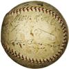 Image 3 : 1930's Tour of Japan/Hawaii Signed Baseball with