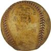 Image 2 : 1934 Tour of Japan Team Signed Baseball with Rut