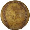 Image 5 : 1934 Tour of Japan Team Signed Baseball with Rut