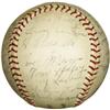 Image 1 : 1930's Multi-Signed Baseball with Lazzeri, Joe D