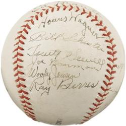 1937 Pittsburgh Pirates Partial Team Signed Base
