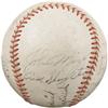 Image 4 : 1938 St. Louis Cardinals Team Signed Baseball.