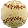 Image 1 : 1938 New York Yankees Team Signed Baseball