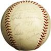 Image 5 : 1938 New York Yankees Team Signed Baseball. Two