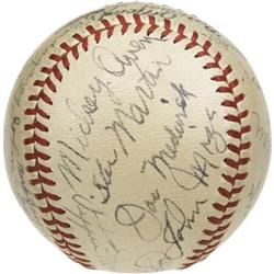 1938 St. Louis Cardinals Team Signed Baseball.